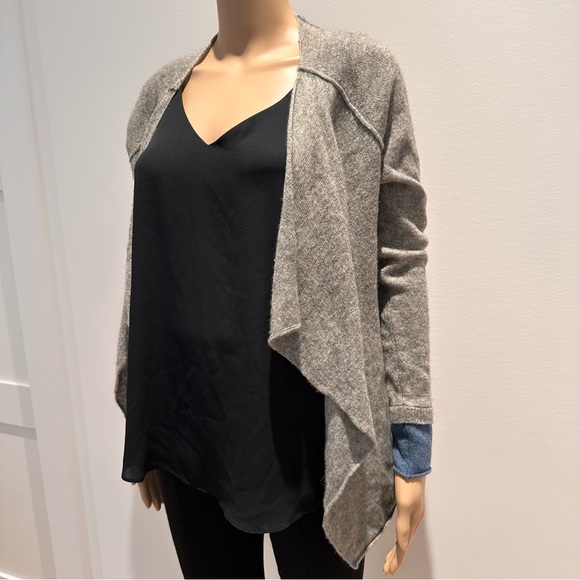 CASHMERE Open Front Cardigan - Picture 6 of 11